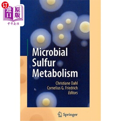 海外直订Microbial Sulfur Metabolism 微生物硫代谢