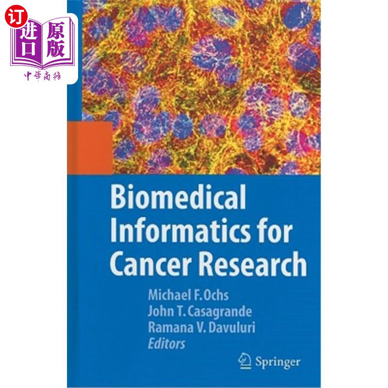 海外直订Biomedical Informatics for Cancer Research 癌症研究的生物医学信息学