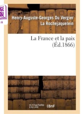 海外直订法语 La France Et La Paix 法国与和平