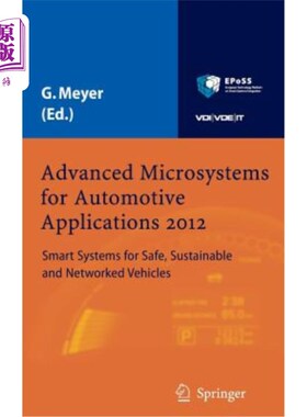 海外直订Advanced Microsystems for Automotive Applications 2012: Smart Systems for Safe,  汽车应用高级微系统2012:安
