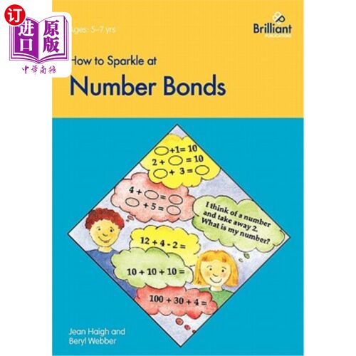 海外直订How to Sparkle at Number Bonds 如何在数字键上闪耀
