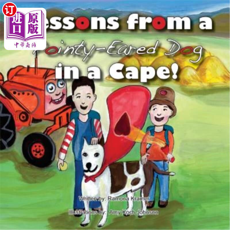 海外直订Lessons from a Pointy-Eared Dog in a Cape! 从披风里的尖耳狗身上得到的教训！
