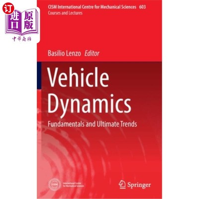 海外直订Vehicle Dynamics: Fundamentals and Ultimate Trends 车辆动力学:基本原理和趋势