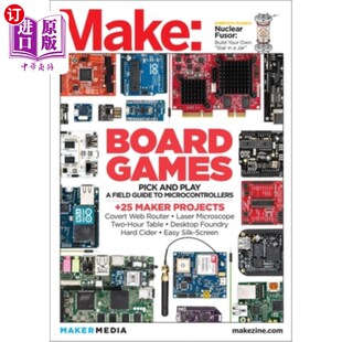 Volume 第36卷 Games 棋盘游戏 Board 海外直订Make