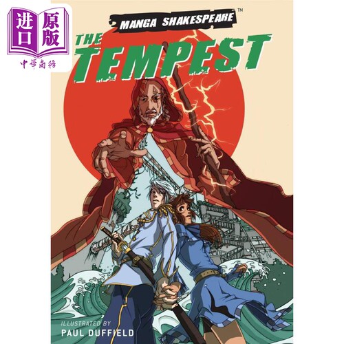暴风雨 漫画莎士比亚系列 Manga Shakespeare The Tempest 英文原版 Richard Appignanesi 图画小说【中商原版】
