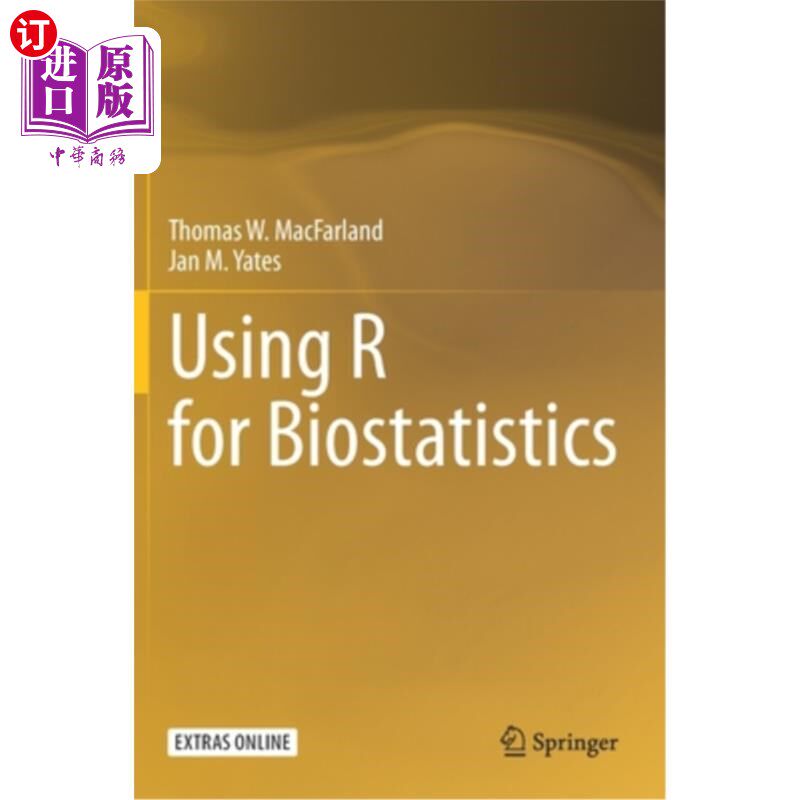 海外直订医药图书Using R for Biostatistics 用R表示生物统计学