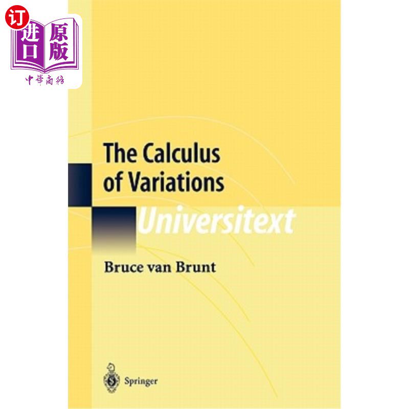 海外直订The Calculus of Variations 变分法