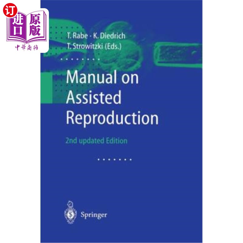 海外直订医药图书Manual on Assisted Reproduction 辅助生殖手册