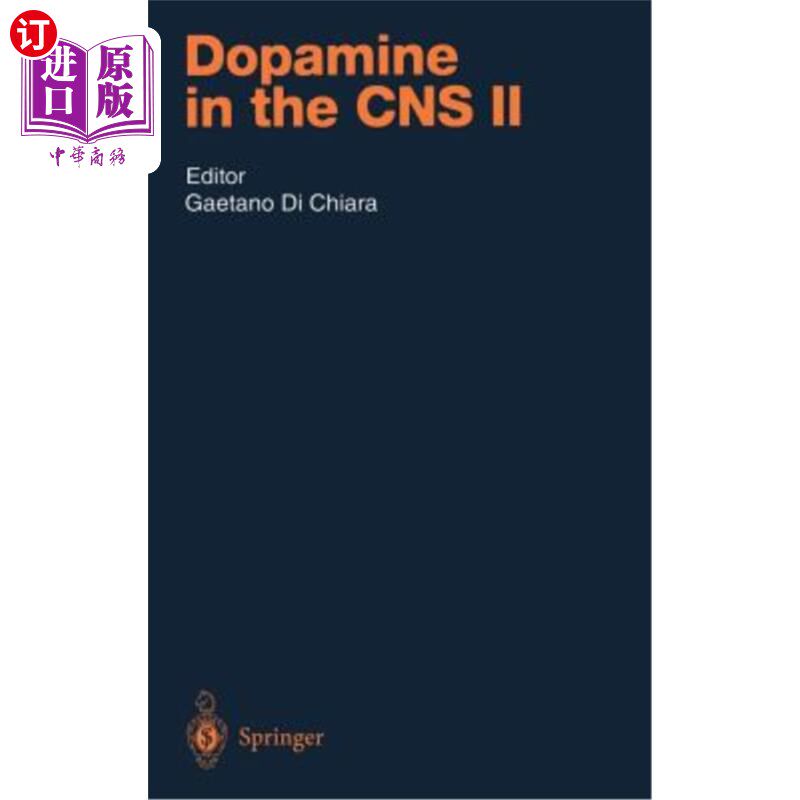 海外直订医药图书Dopamine in the CNS II 中枢神经系统中的多巴胺II