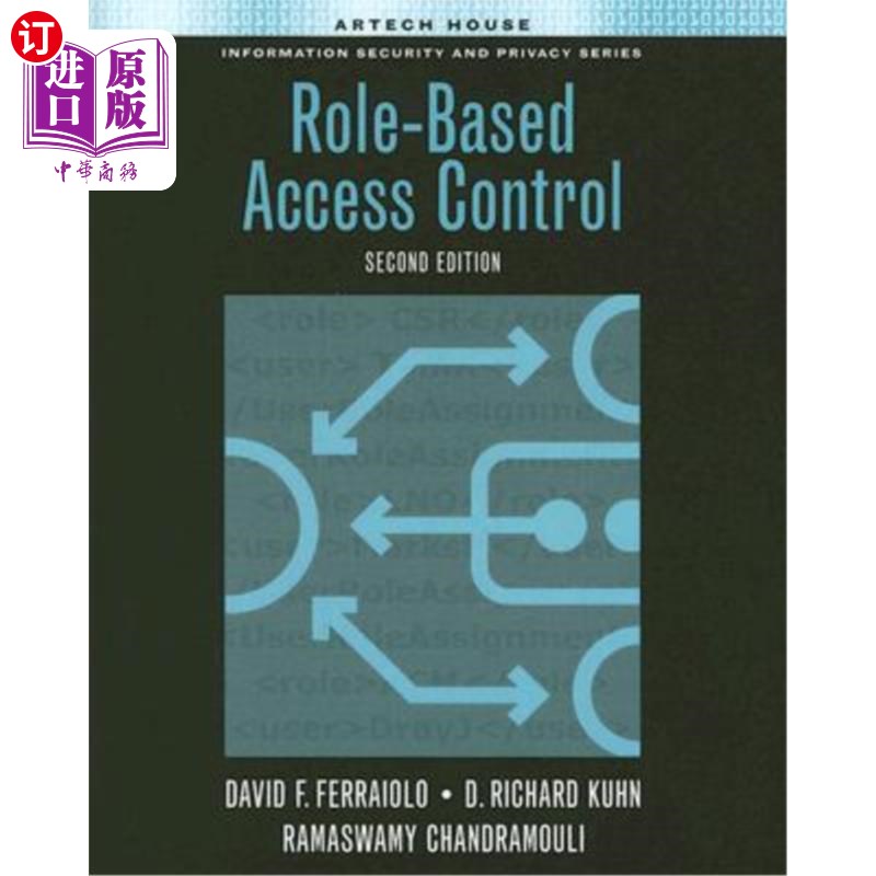 海外直订Role-Based Access Control 2nd Edition 基于角色的访问控制第2版