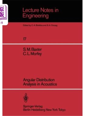 海外直订Angular Distribution Analysis in Acoustics 声学中的角分布分析