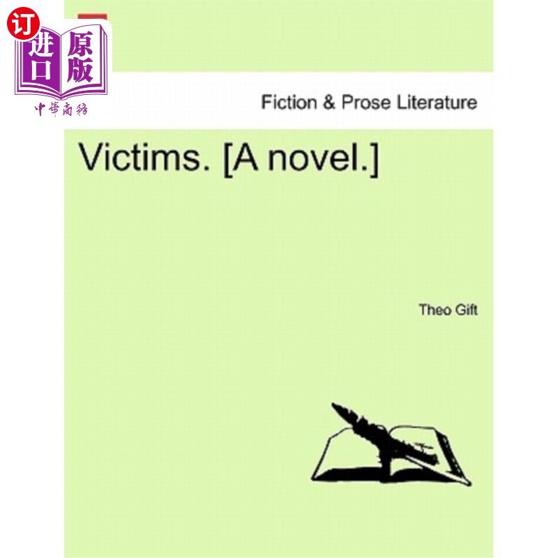 海外直订victims. [a novel.] 受害者.【小说】