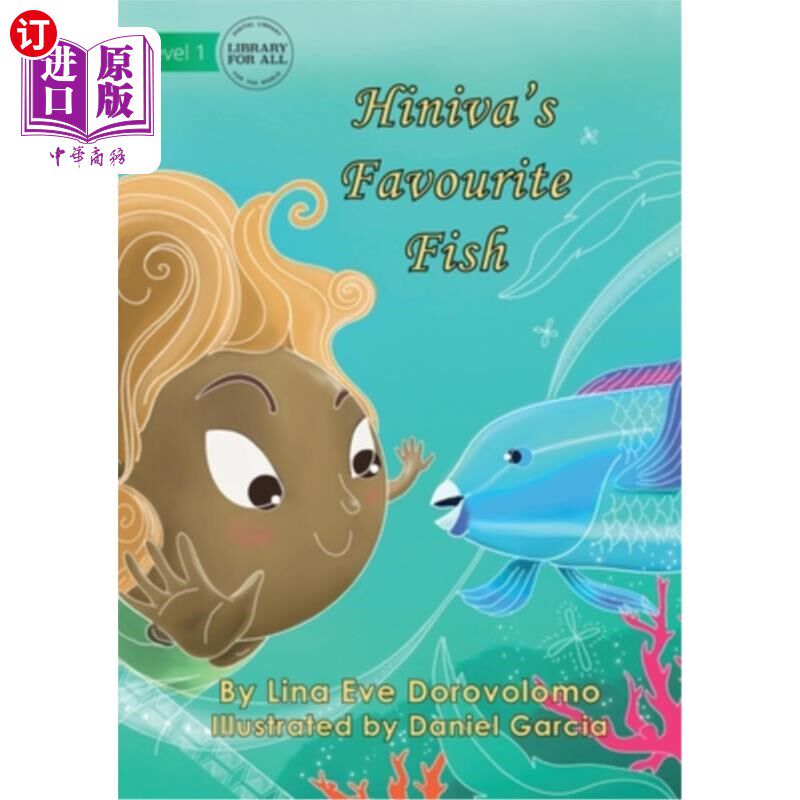 海外直订Hiniva's Favourite Fish 海妮娃最喜欢的鱼