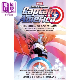 预售 美国队长 山姆威尔逊之盾 Captain America The Shield of Sam Wilson 英文原版 Jesse J Holland 美队4电影小说【中商原版】