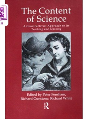 海外直订Content Of Science: A Constructive Approach To I... 科学内容：一种建构性的教与学方法
