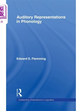 海外直订Auditory Representations in Phonology 音韵学中的听觉表征