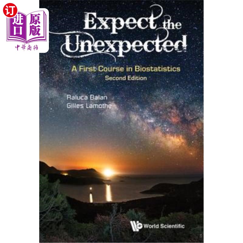 海外直订医药图书Expect the Unexpected: A First Course in Biostatistics (Second Edition) 期待意外：生物统计学第一门