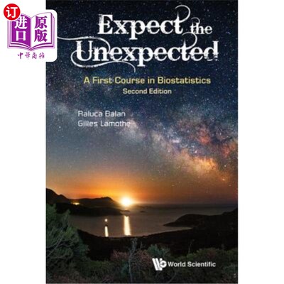 海外直订医药图书Expect the Unexpected: A First Course in Biostatistics (Second Edition) 期待意外：生物统计学第一门