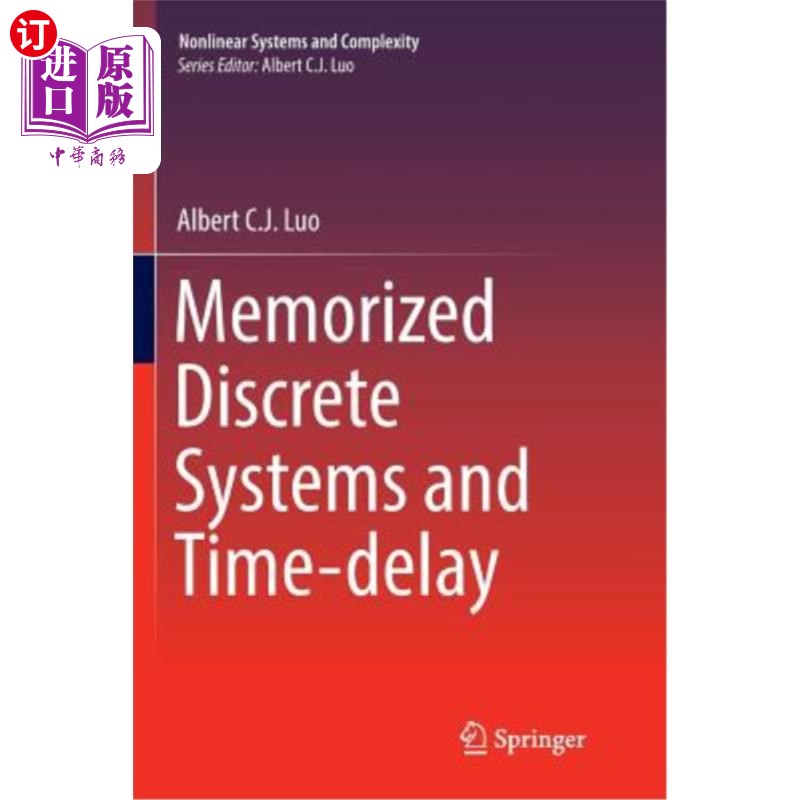 海外直订Memorized Discrete Systems and Time-Delay 记忆离散系统与时滞