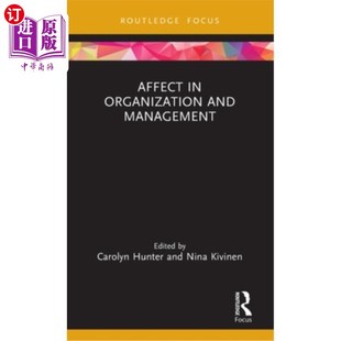 Management 海外直订Affect and Organization 影响组织和管理