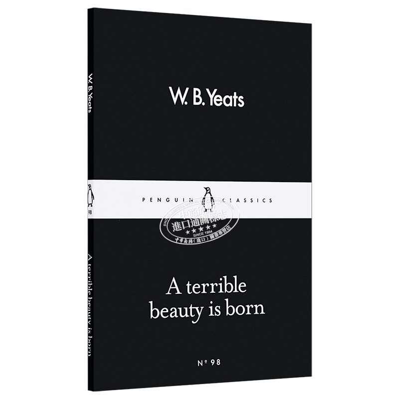 LBS 98 A Terrible Beauty Is Born 英文原版 小黑书 98 威廉 巴特勒 叶芝 一种惊异的美诞生了【中商原版】