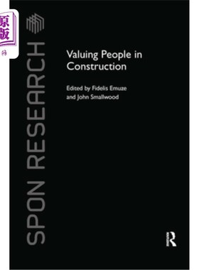 海外直订Valuing People in Construction 重视建设中的人