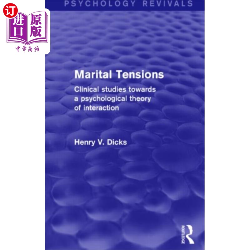 海外直订Marital Tensions 婚姻关系紧张