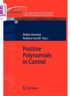 海外直订Positive Polynomials in Control 控制中的正多项式