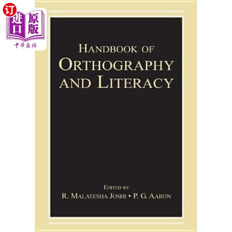 海外直订Handbook of Orthography and Literacy 正字法和识字手册