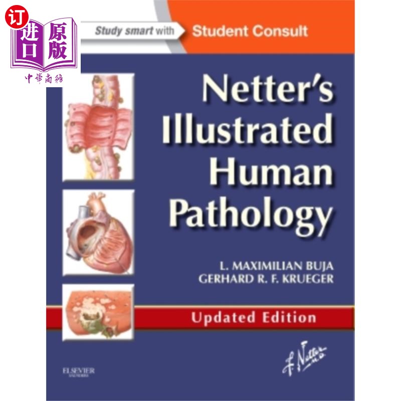 海外直订医药图书Netter's Illustrated Human Pathology Updated Edition Netter的图解人类病理学更新版