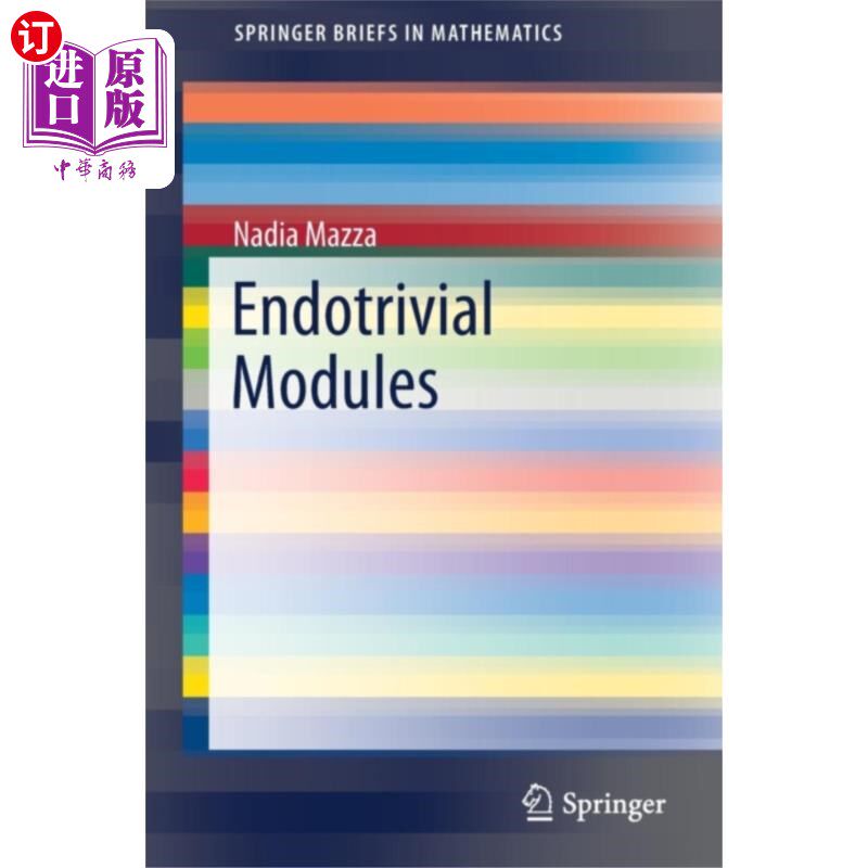 海外直订Endotrivial Modules