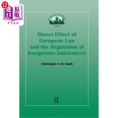 海外直订Direct Effect of European Law 欧洲法律的直接效力