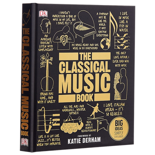 【DK艺术系列】DK古典音乐 进口艺术 Classical Music Book Big Ideas Simply Explained 精装【中商原版】