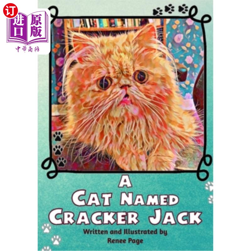 海外直订A Cat Named Cracker Jack 一只叫Cracker Jack的猫