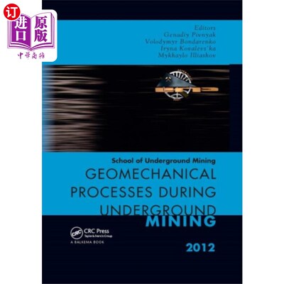 海外直订Geomechanical Processes during Underground Mining 地下开采的地质力学过程