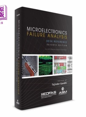 海外直订Microelectronics Failure Analysis Desk Reference 微电子故障分析台参考