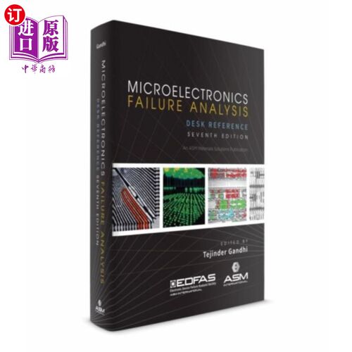 海外直订Microelectronics Failure Analysis Desk Reference 微电子故障分析台参考