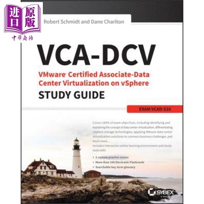 VCA Dcv 关于 vSphere 系统工具研究指南的虚拟系统认证助理  510 Vca Dcv Vmware Certified Associate  英文原版 Robert Sc