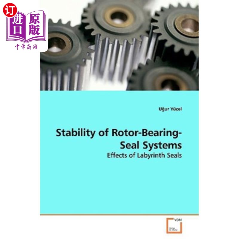 海外直订Stability of Rotor-Bearing-Seal Systems 转子-轴承-密封系统的稳定性