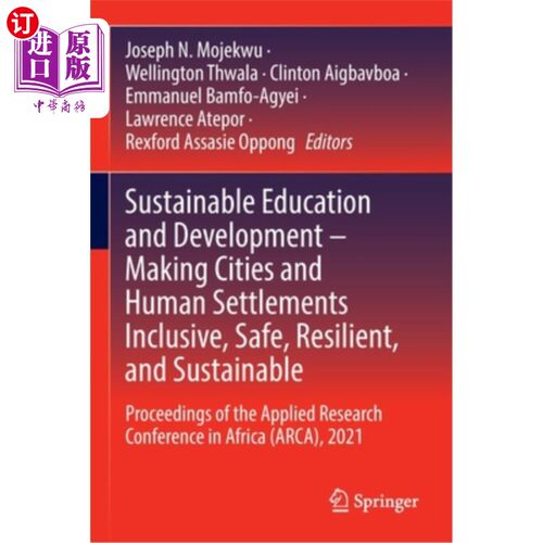 海外直订Sustainable Education and Development - Making Cities and Human Settlements Incl 可持续教育与发展——使城市