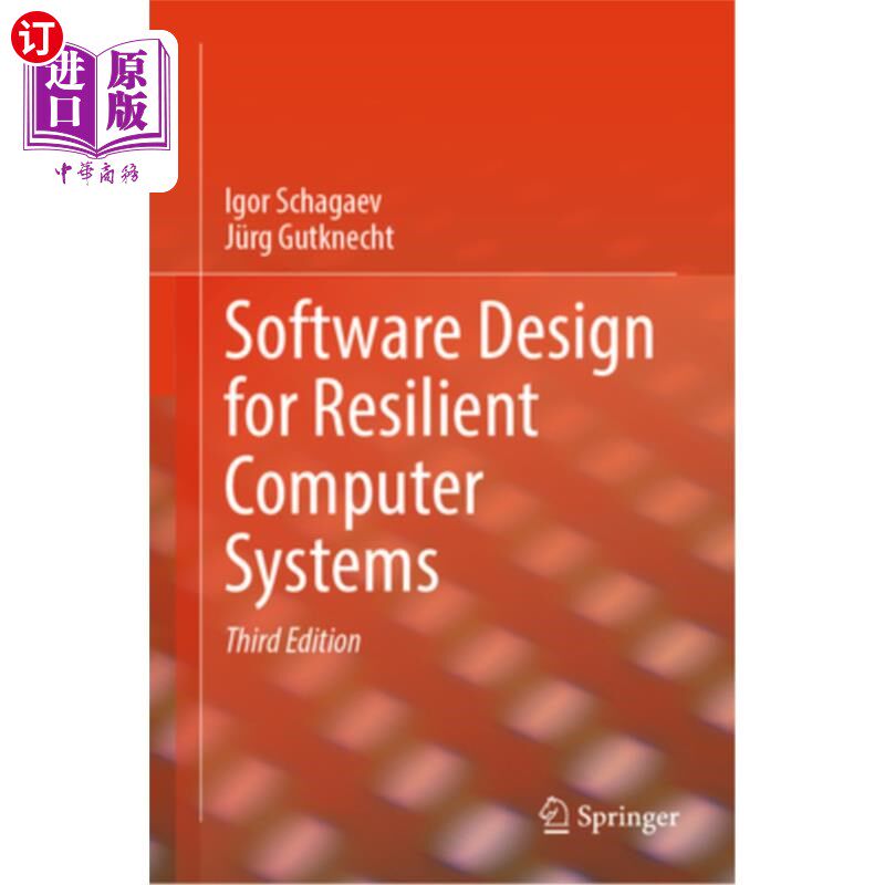海外直订Software Design for Resilient Computer Systems Software Design for Resilient Computer Systems