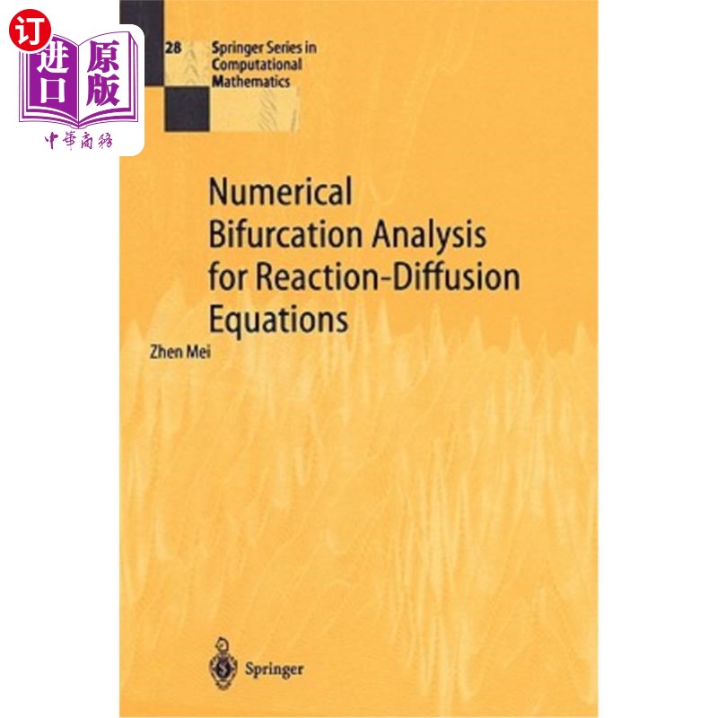 海外直订Numerical Bifurcation Analysis for Reaction-Diffusion Equations 反应扩散方程的数值分岔分析
