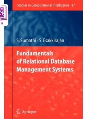 海外直订Fundamentals of Relational Database Management Systems 关系数据库管理系统基础
