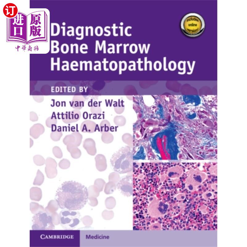 海外直订医药图书Diagnostic Bone Marrow Haematopathology Book wit... 诊断骨髓血液病书与在线内容