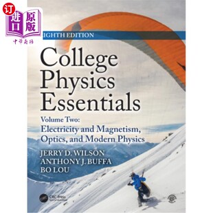 大学物理基础第八版 Physics Essentials Electricity Magnetism and Eighth 海外直订College 电磁学 Optics Edition