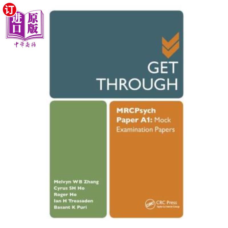 海外直订医药图书Get Through Mrcpsych Paper A1: Mock Examination Papers 通过Mrcpsych试卷A1：模拟考试试卷