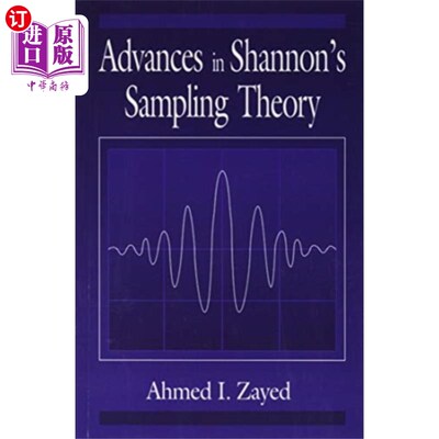 海外直订Advances in Shannon's Sampling Theory 香农抽样理论的进展