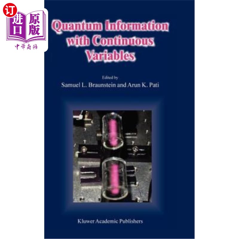 海外直订Quantum Information with Continuous Variables 连续变量的量子信息