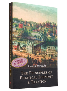 预售 政治经济学及赋税原理 大卫 李嘉图 The Principles of Political Economy Taxation 英文原版 David Ricardo【中商原版】