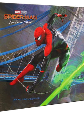 蜘蛛侠英雄远征电影设定集 Spider-Man Far From Home 蜘蛛侠2设定集英文原版 漫威蜘蛛侠周边蜘蛛侠艺术画册 荷兰弟赞达亚